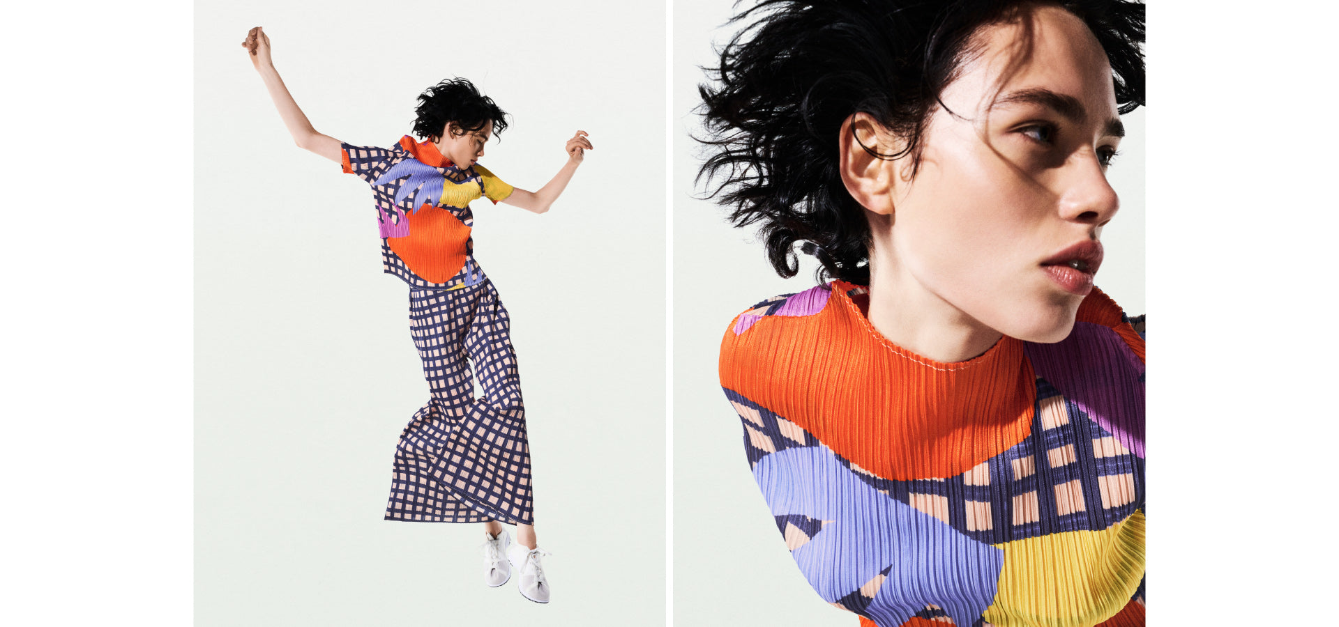 新品タグ付✨希少 ISSEY MIYAKE アートプリントジャケット パープル オンラインストア – isseymiyake.com