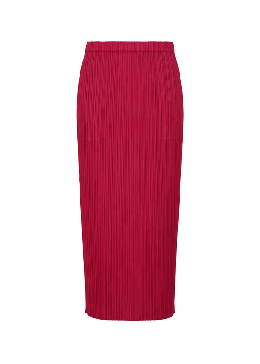 NEW COLORFUL BASICS 4、ウィメンズ_スカート、ピンク