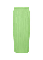 NEW COLORFUL BASICS 4、ウィメンズ_スカート、グリーン