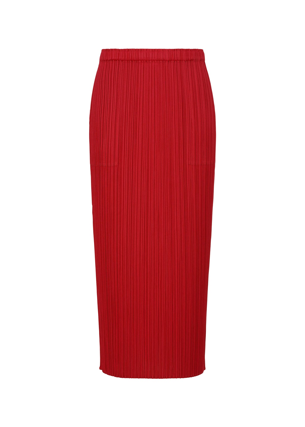 NEW COLORFUL BASICS 5、ウィメンズ_スカート、レッド