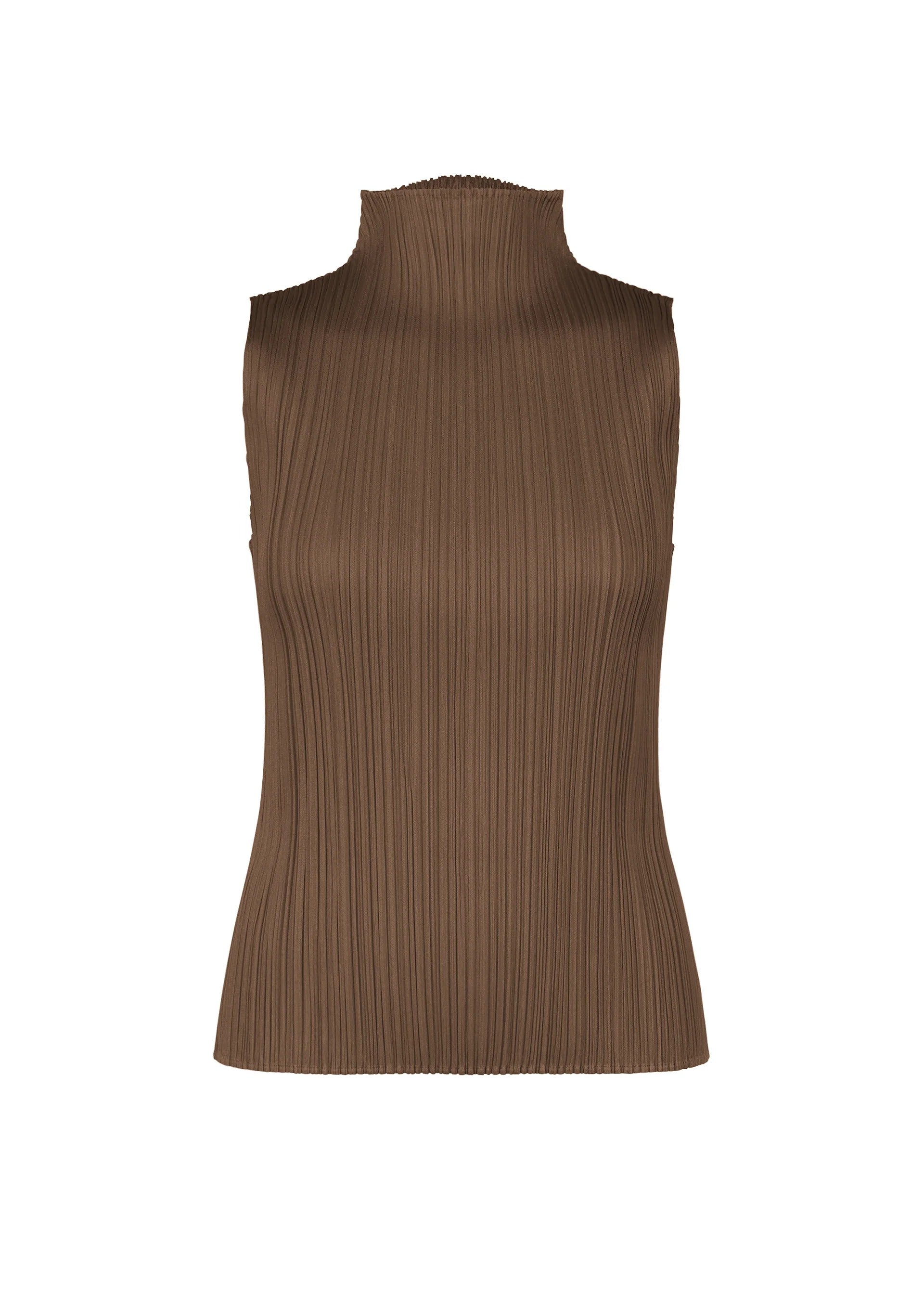 PLEATS PLEASE NEW COLORFUL BASICS 4 ブラウン NEW COLORFUL BASICS 4 Dress Brown – ISSEY MIYAKE EU
