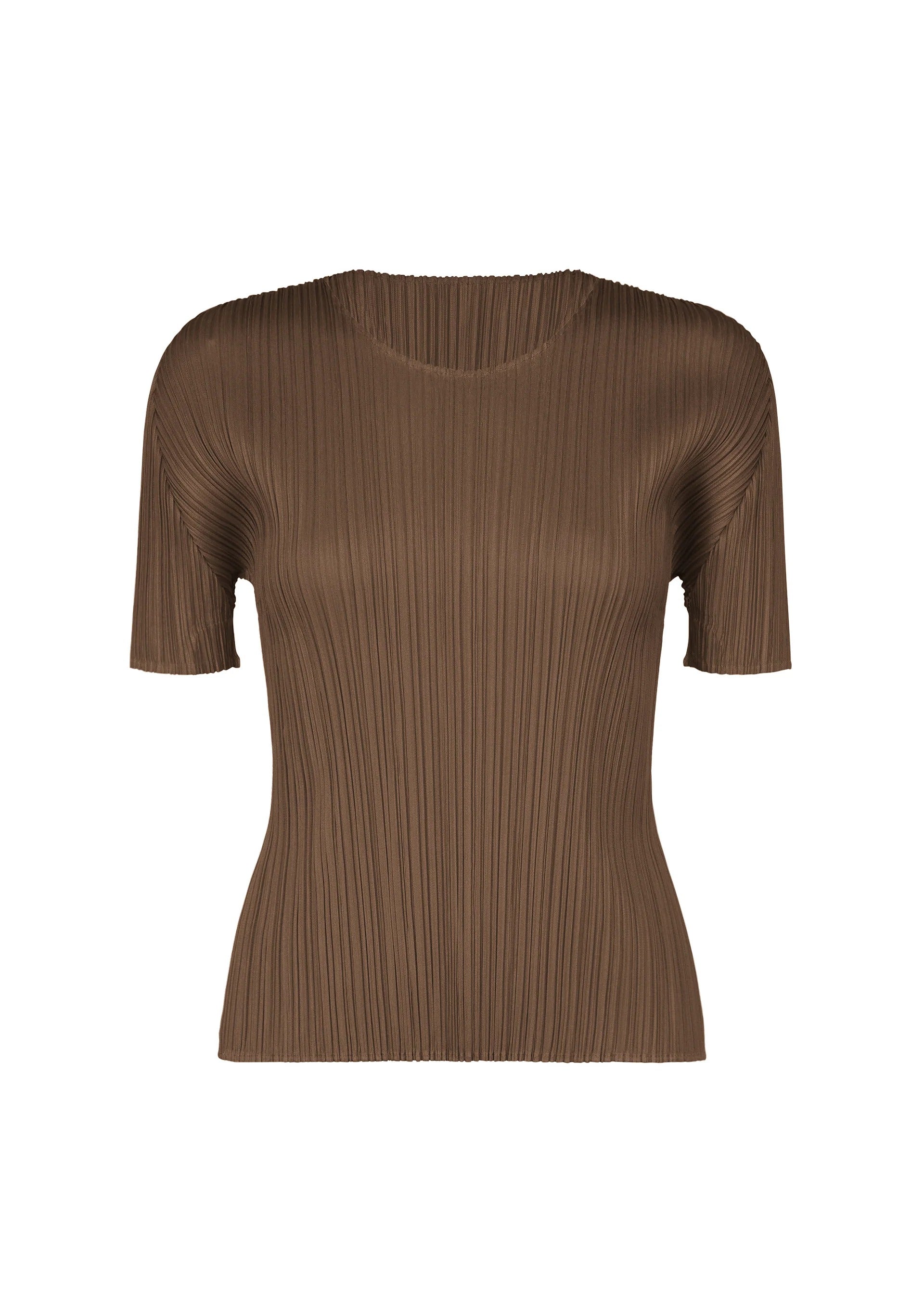 プリーツプリーズ NEW COLORFUL BASICS 4 ブラウントップス NEW COLORFUL BASICS 4 – isseymiyake.com