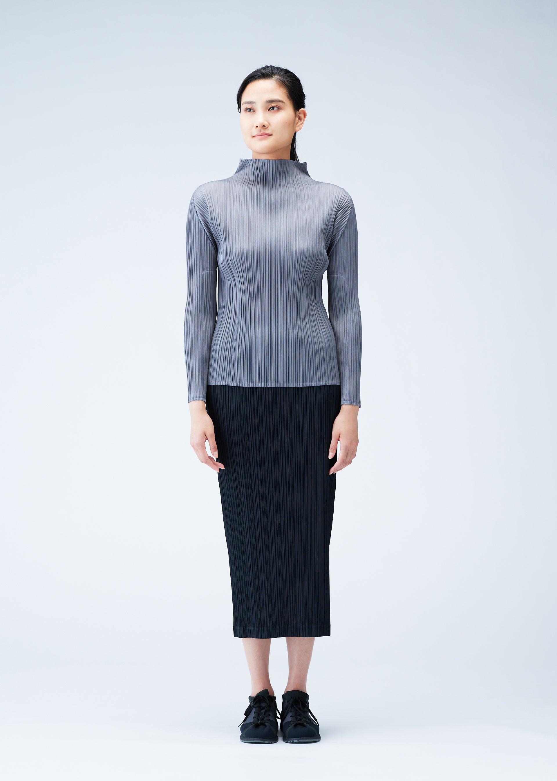 ♪♪ISSEY MIYAKE イッセイミヤケ PLEATS PLEASE シャツ 総柄 花柄