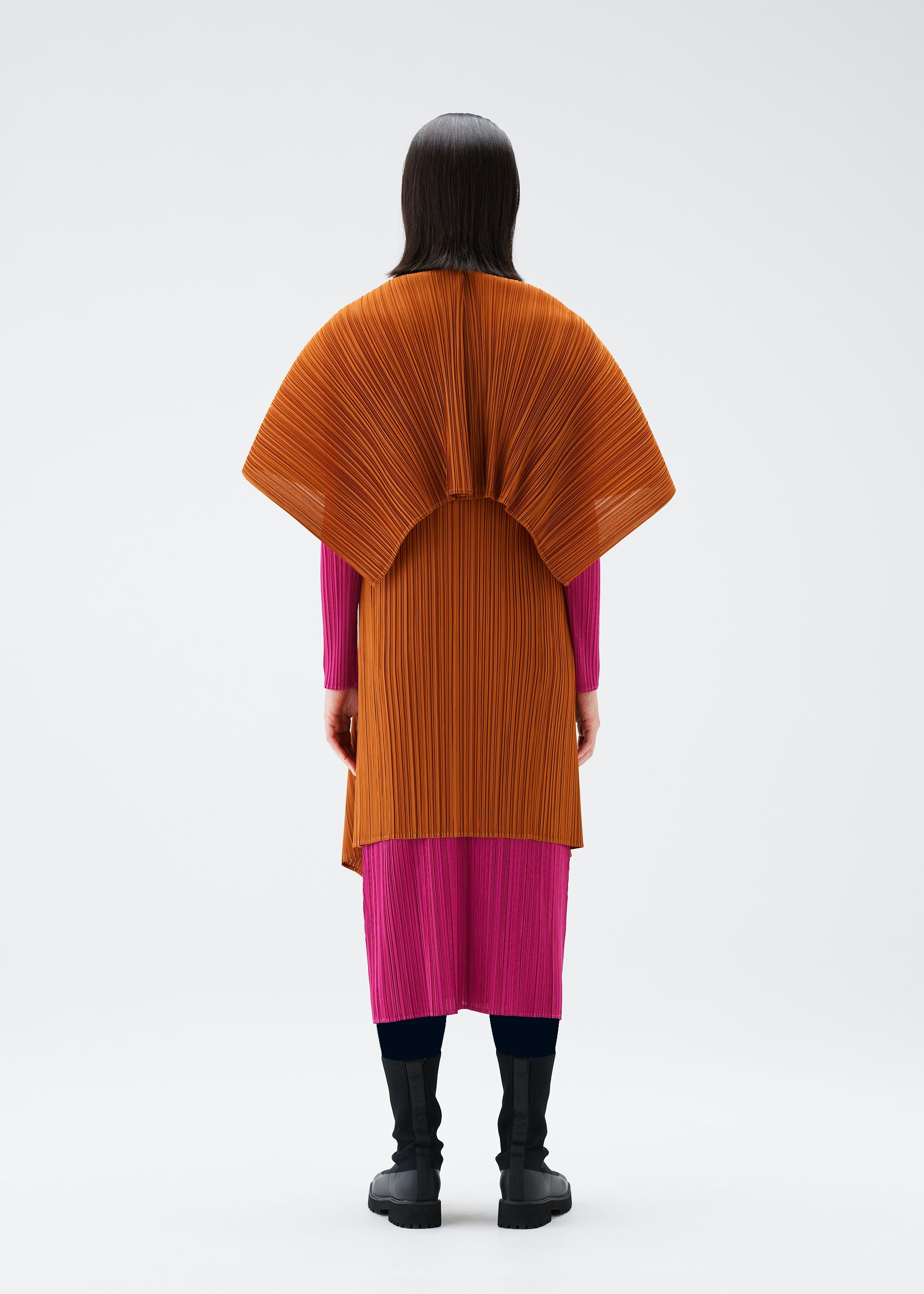 PLEATS PLEASE ISSEY MIYAKE◇ノースリーブプリーツチュニック/3 