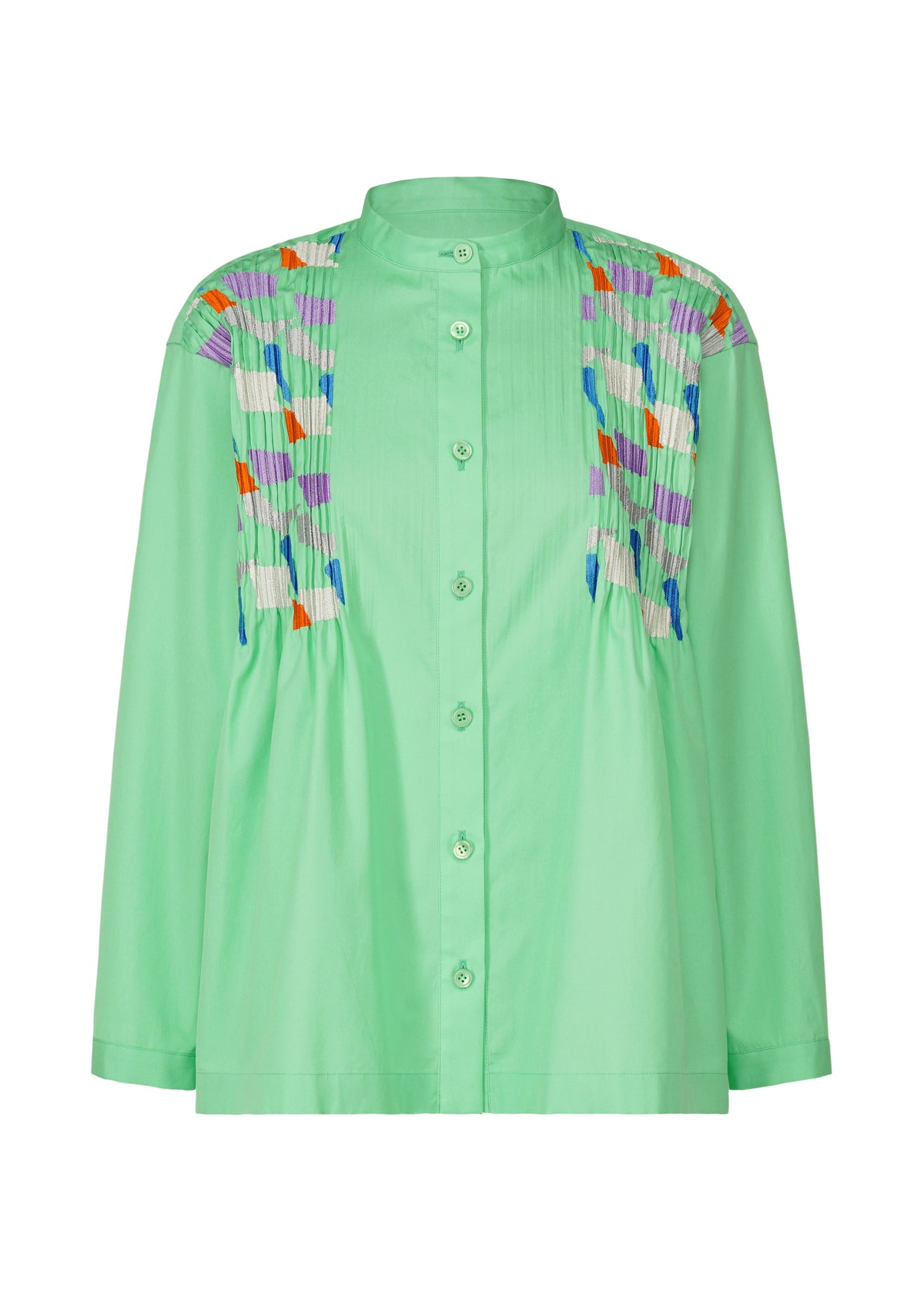 GRAINY SHIRT、ウィメンズ_トップス_シャツ、イエロー