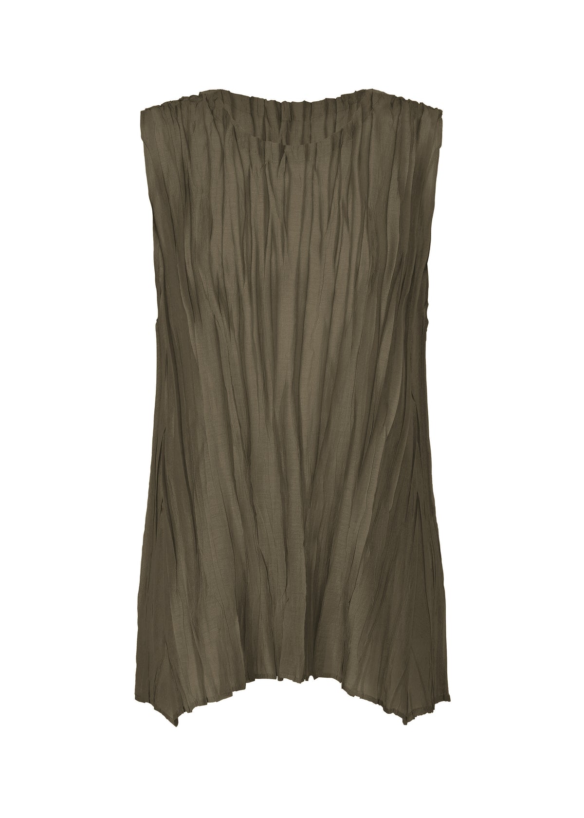 SHEER TWIST、ウィメンズ_トップス_トップ、ブラウン