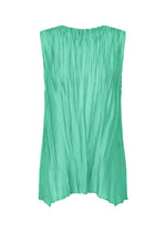 SHEER TWIST、ウィメンズ_トップス_トップ、グリーン