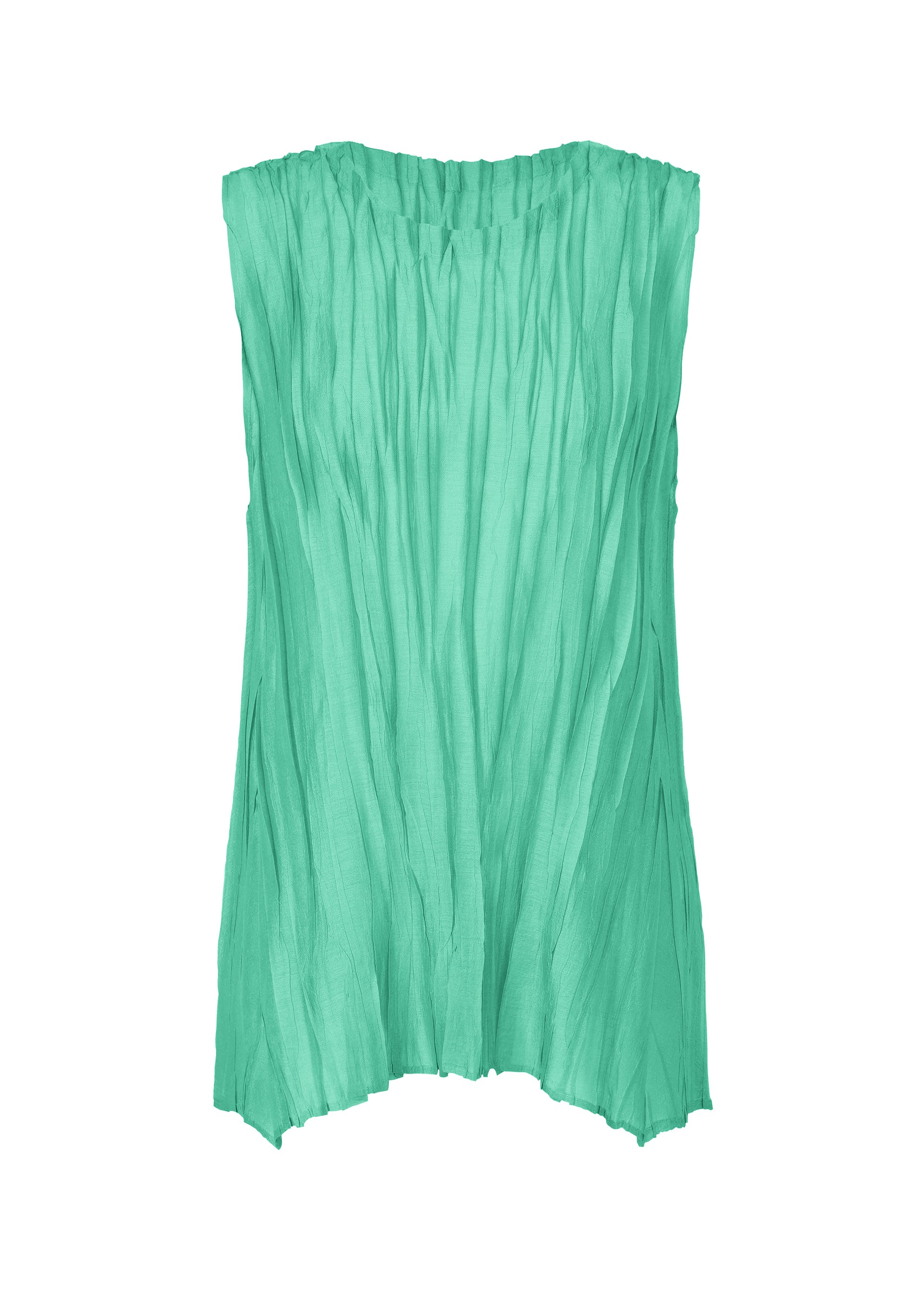SHEER TWIST、ウィメンズ_トップス_トップ、グリーン
