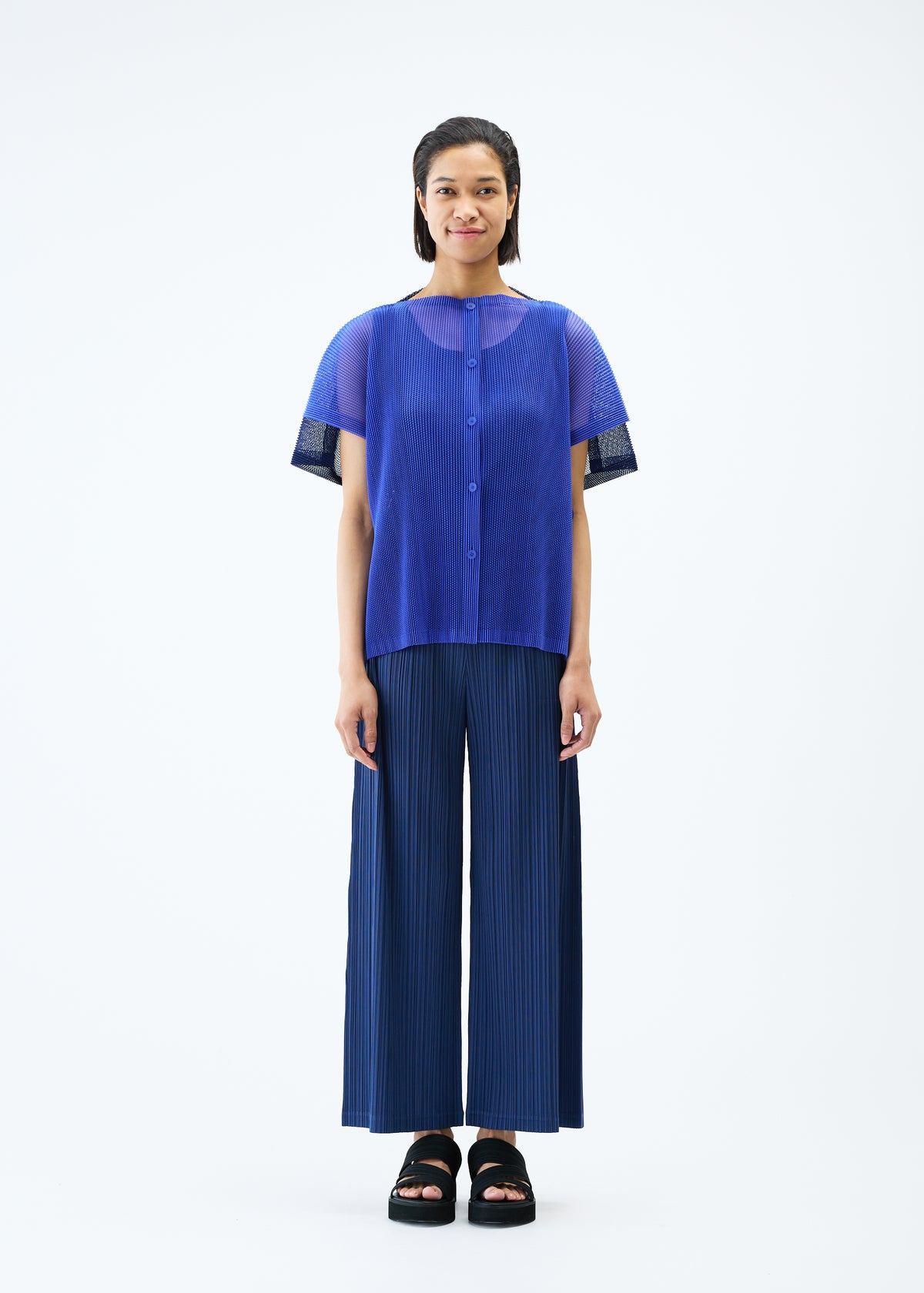 SHEER SQUARE、ウィメンズ_トップス_カーディガン、着用画像1