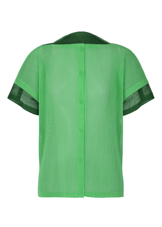 SHEER SQUARE, WOMEN 's Tops, Cardigans, Green