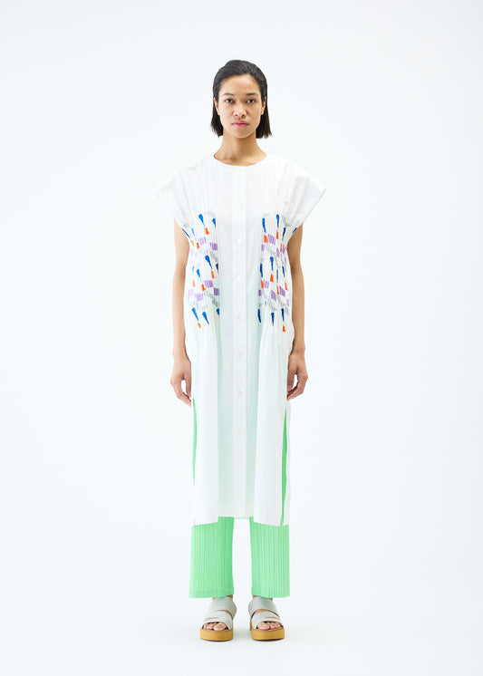 GRAINY SHIRT、ウィメンズ_トップス_シャツ、着用画像1