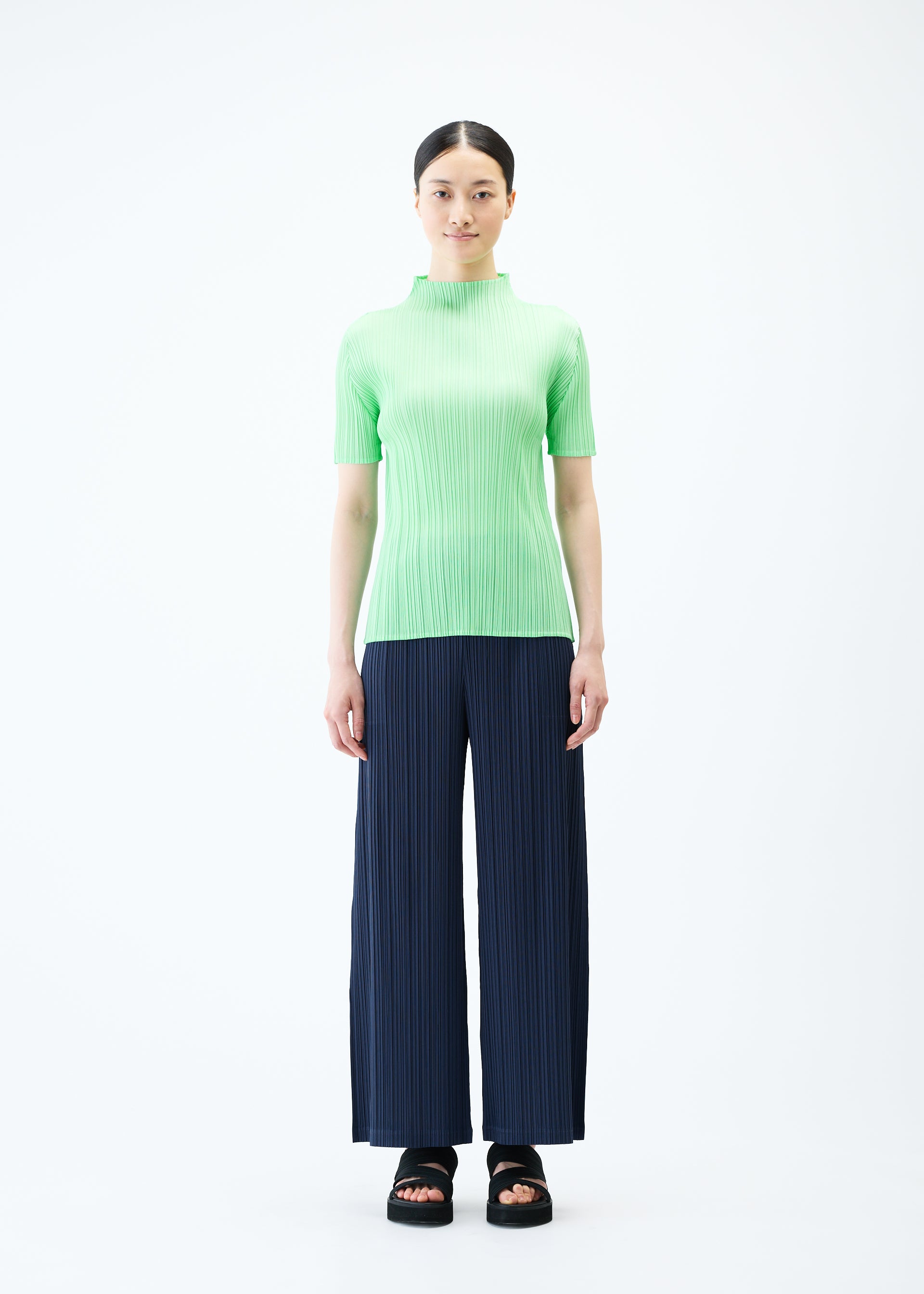 LOOP BOTTOMS、ウィメンズ_パンツ、着用画像1