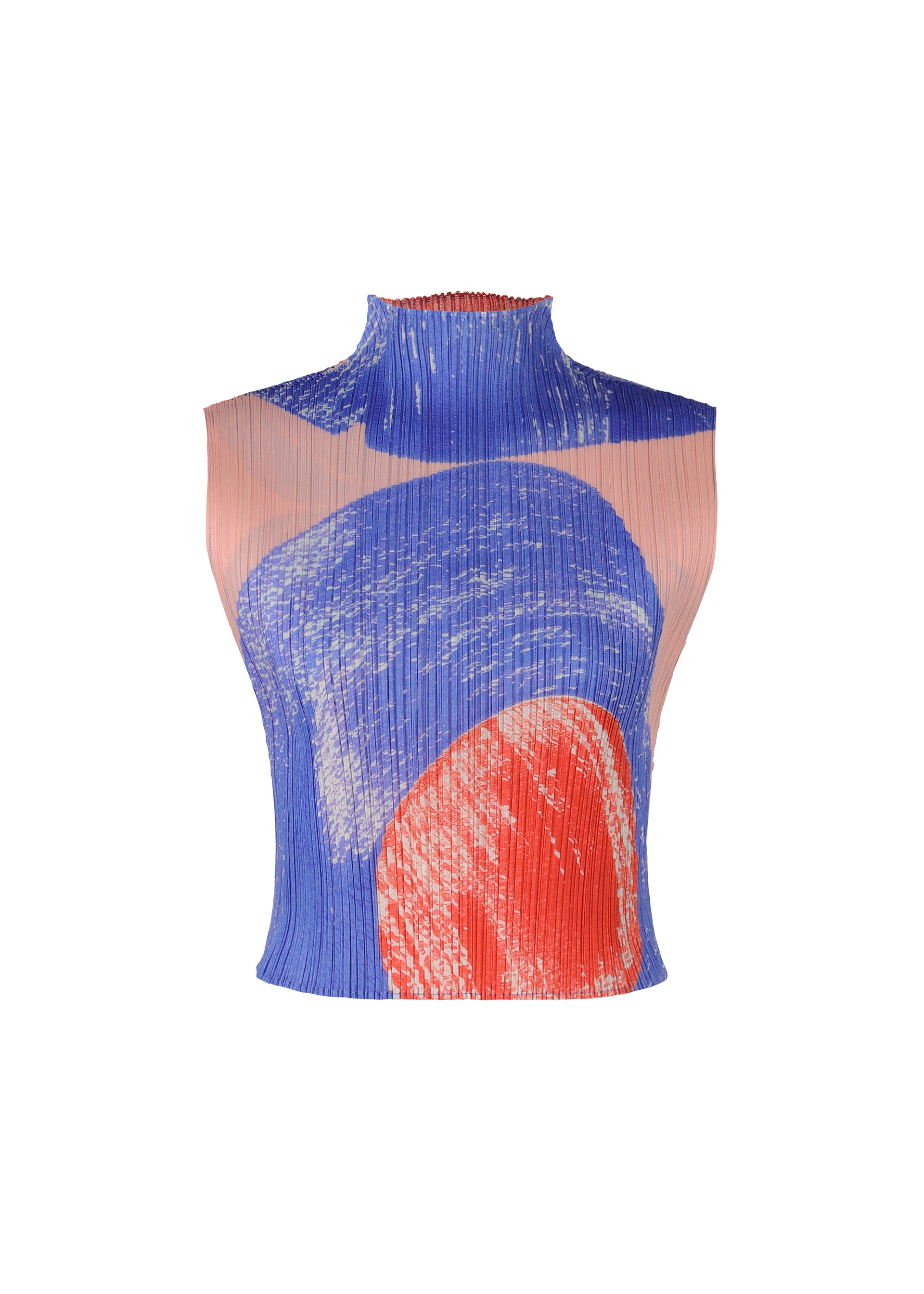 Pleats Please Issey Miyake タートルネックタンクトップ