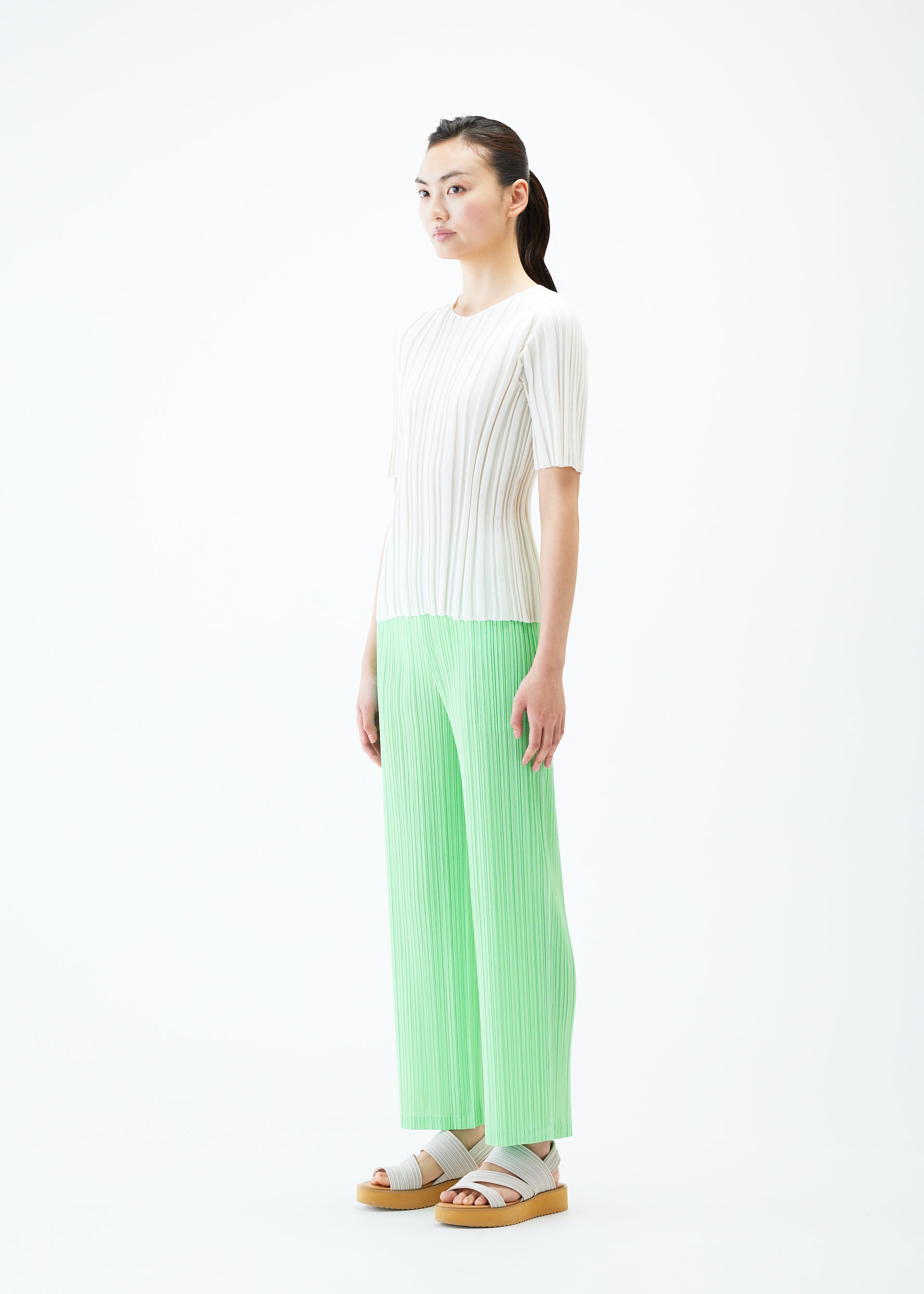 RIB KNIT、ウィメンズ_ニット、着用画像2