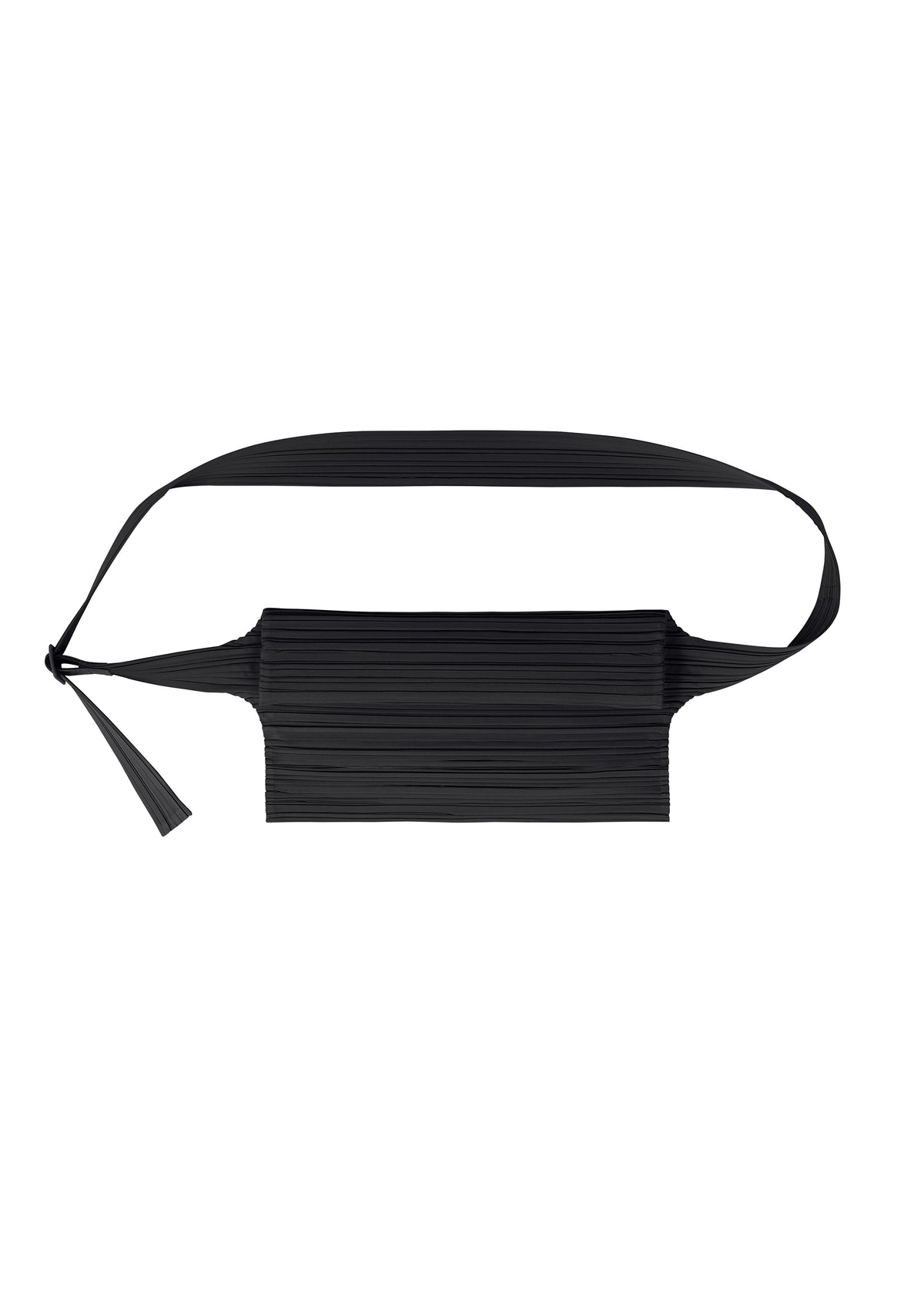 PLEATS SACOCHE、バッグ&財布_ショルダーバッグ、ブラック