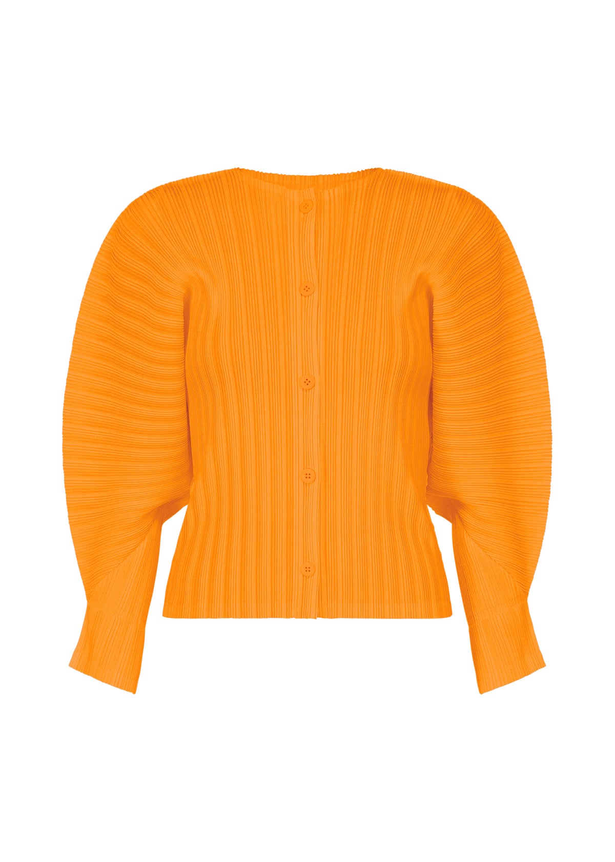 RIB PLEATS DECEMBER、ウィメンズ_トップス_カーディガン、イエロー