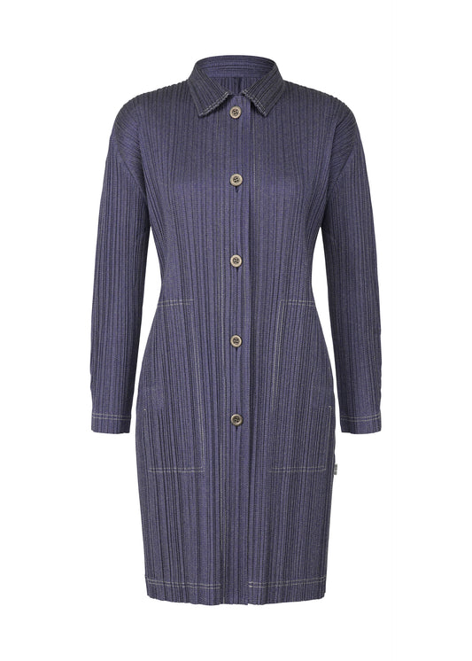 COTTON DENIM、ウィメンズ_ジャケット&コート_コート、ブルー