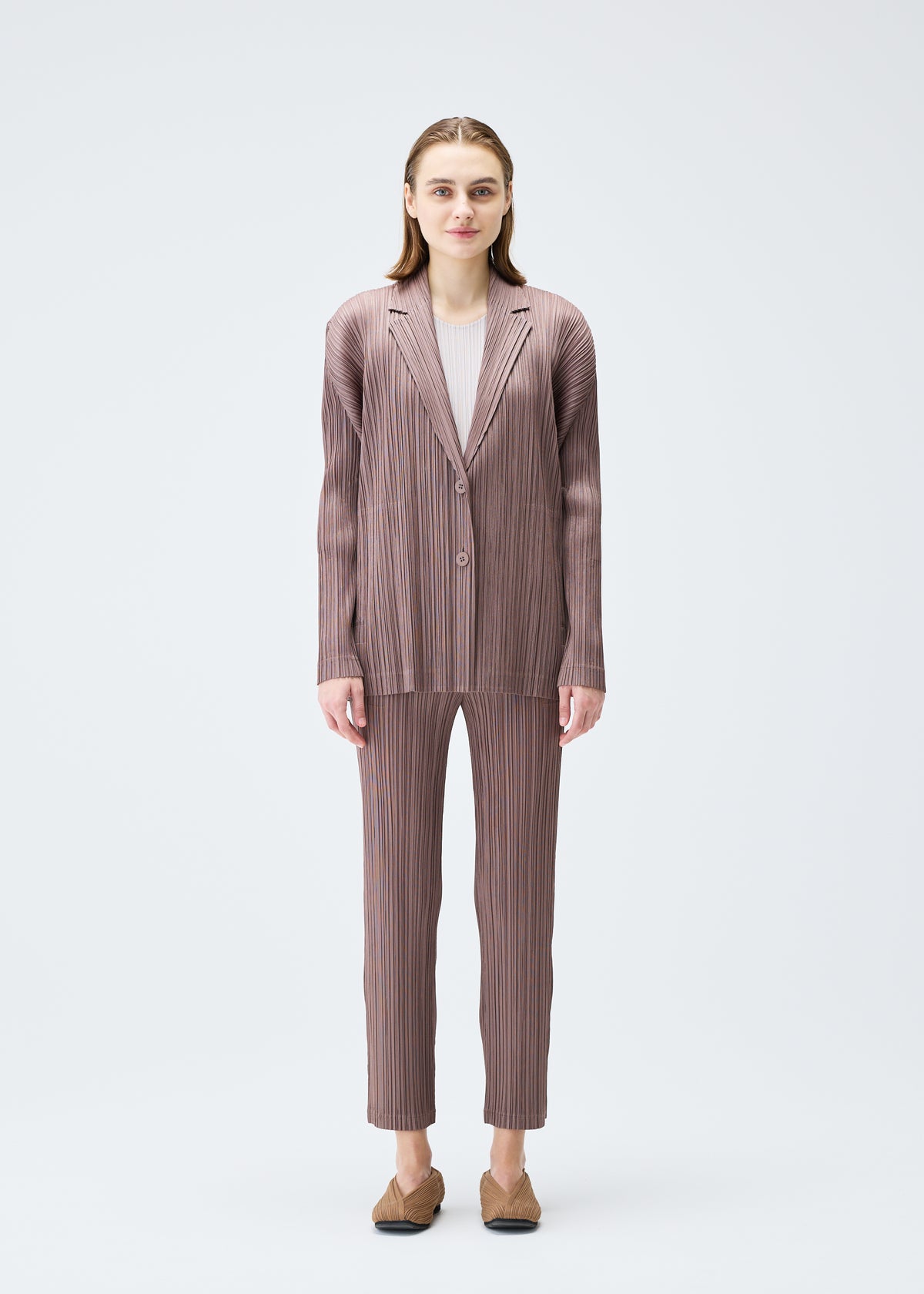 PLEATS JACKET、ウィメンズ_ジャケット&コート_ジャケット＆ブルゾン、着用画像1