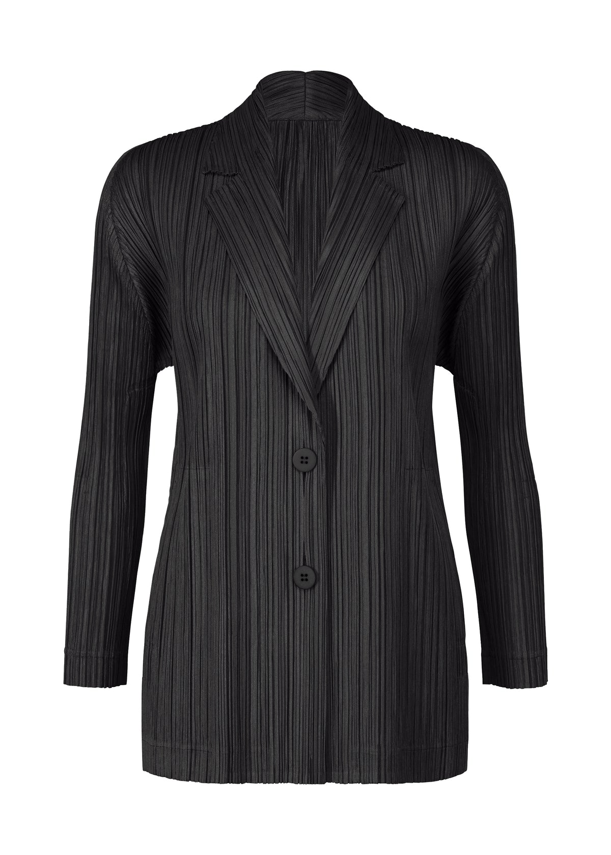 PLEATS JACKET、ウィメンズ_ジャケット&コート_ジャケット＆ブルゾン、ブラック