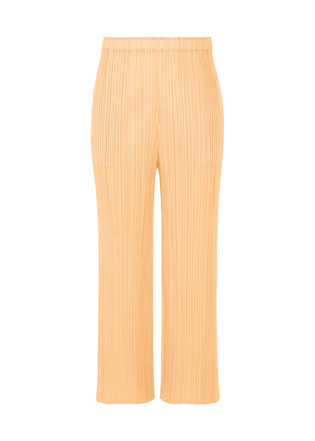 LUCID PLEATS、ウィメンズ_パンツ、オレンジ