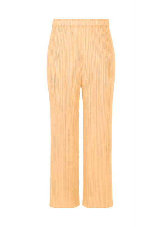 LUCID PLEATS、ウィメンズ_パンツ、オレンジ
