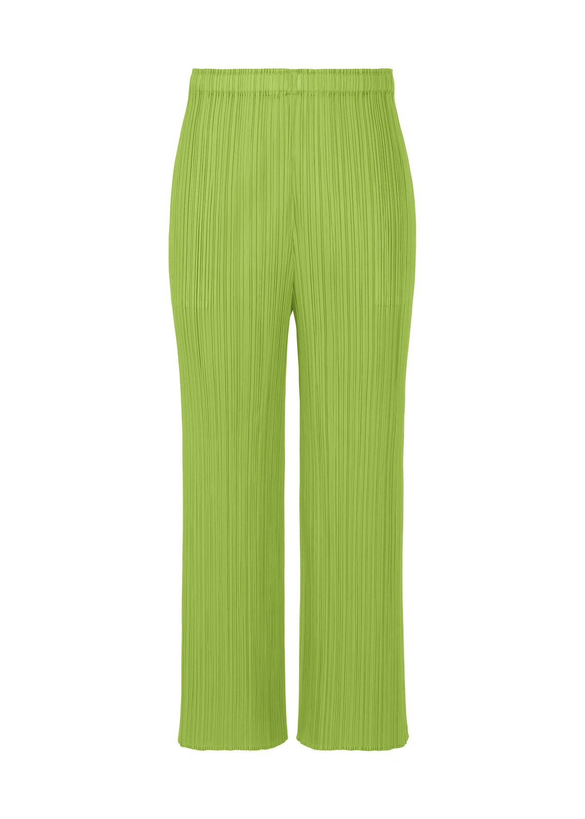 LUCID PLEATS、ウィメンズ_パンツ、イエロー
