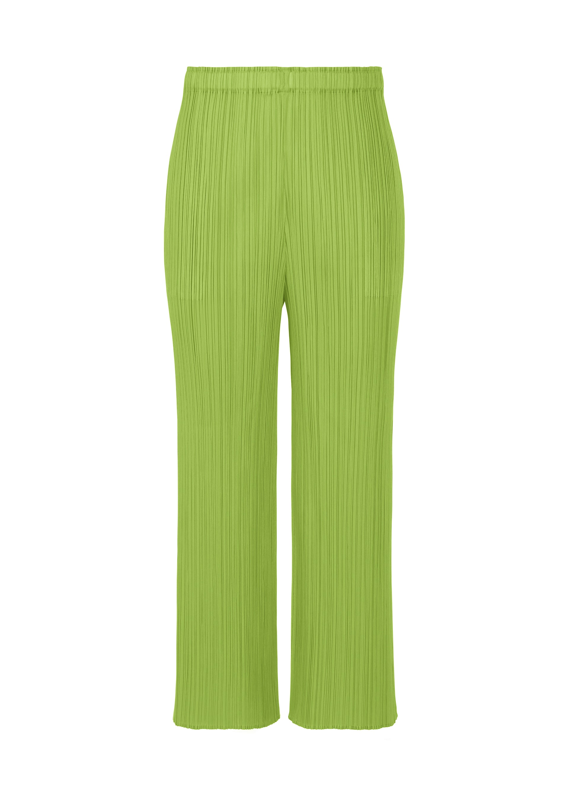 LUCID PLEATS、ウィメンズ_パンツ、イエロー