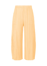 MELLOW PLEATS、ウィメンズ_パンツ、オレンジ