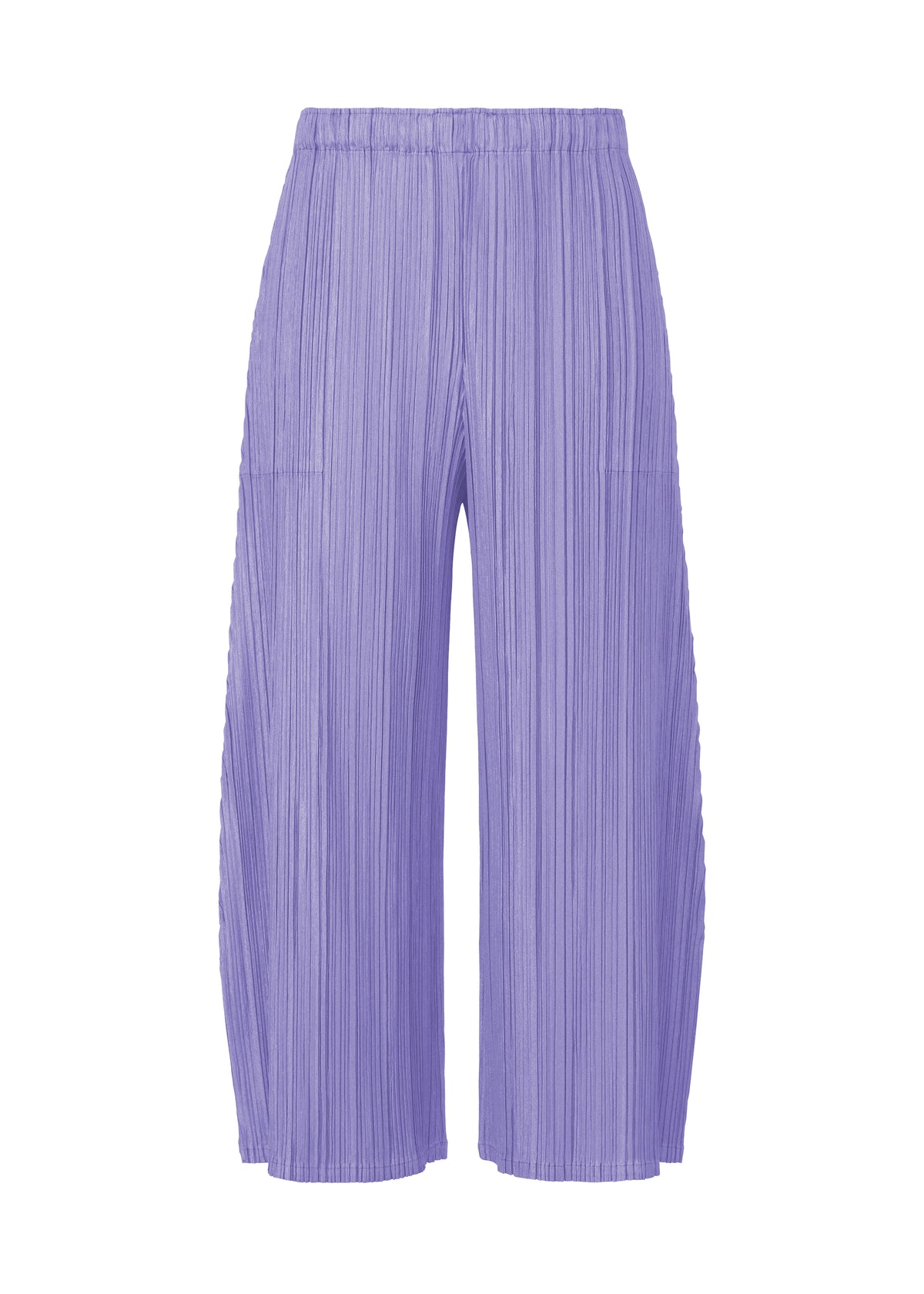 MELLOW PLEATS、ウィメンズ_パンツ、ブルー