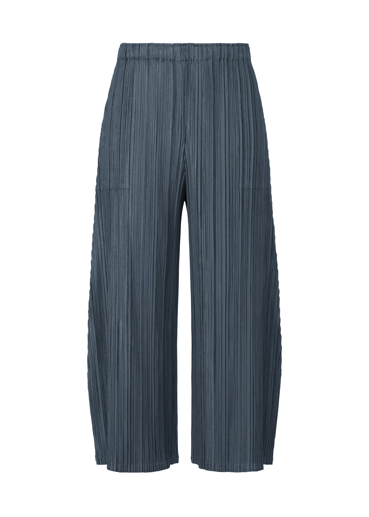 MELLOW PLEATS、ウィメンズ_パンツ、ネイビー