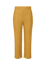 THICKER BOTTOMS 1、ウィメンズ_パンツ、イエロー