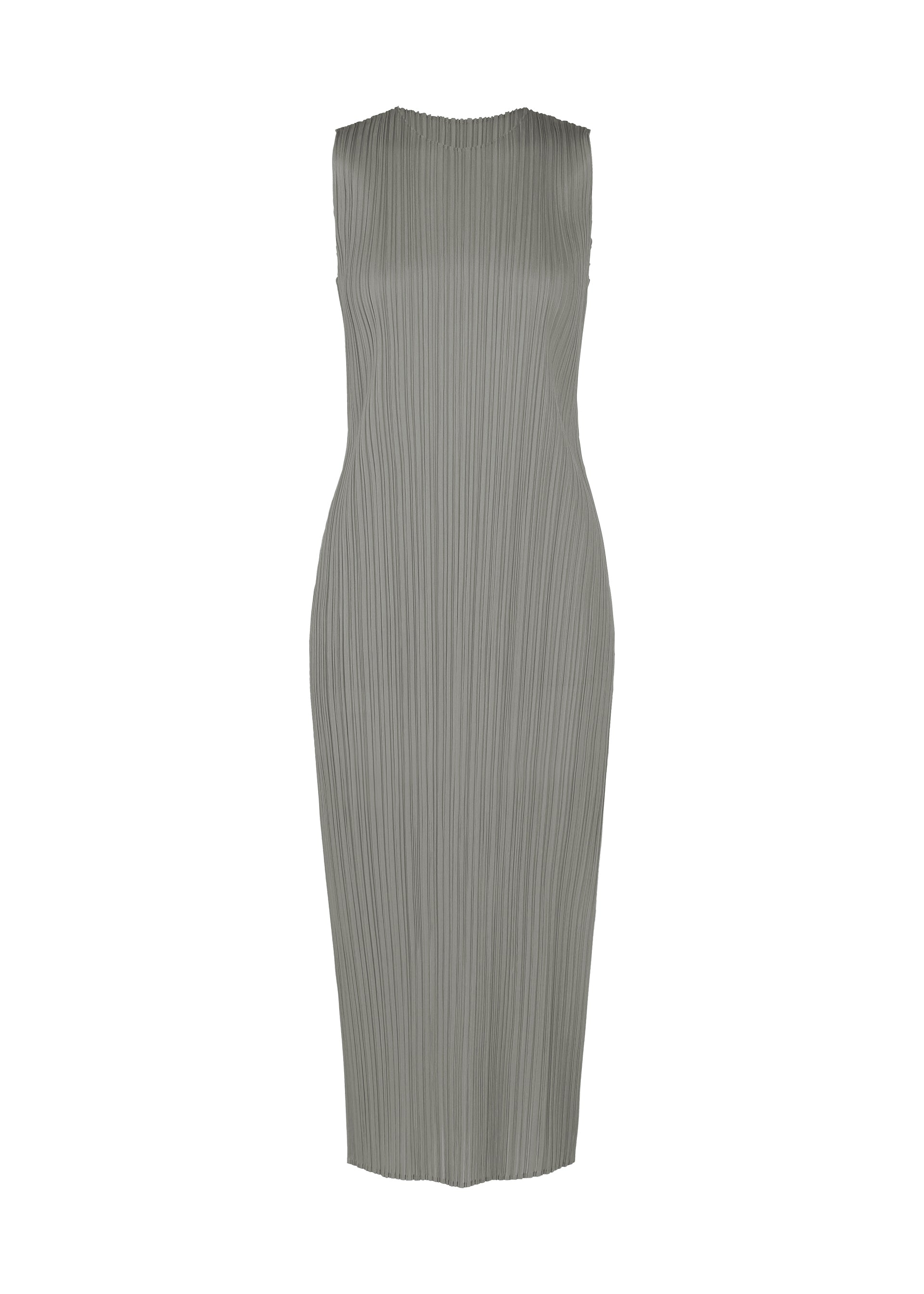 LUCID PLEATS、ウィメンズ_ワンピース、グレー