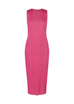 LUCID PLEATS、ウィメンズ_ワンピース、レッド