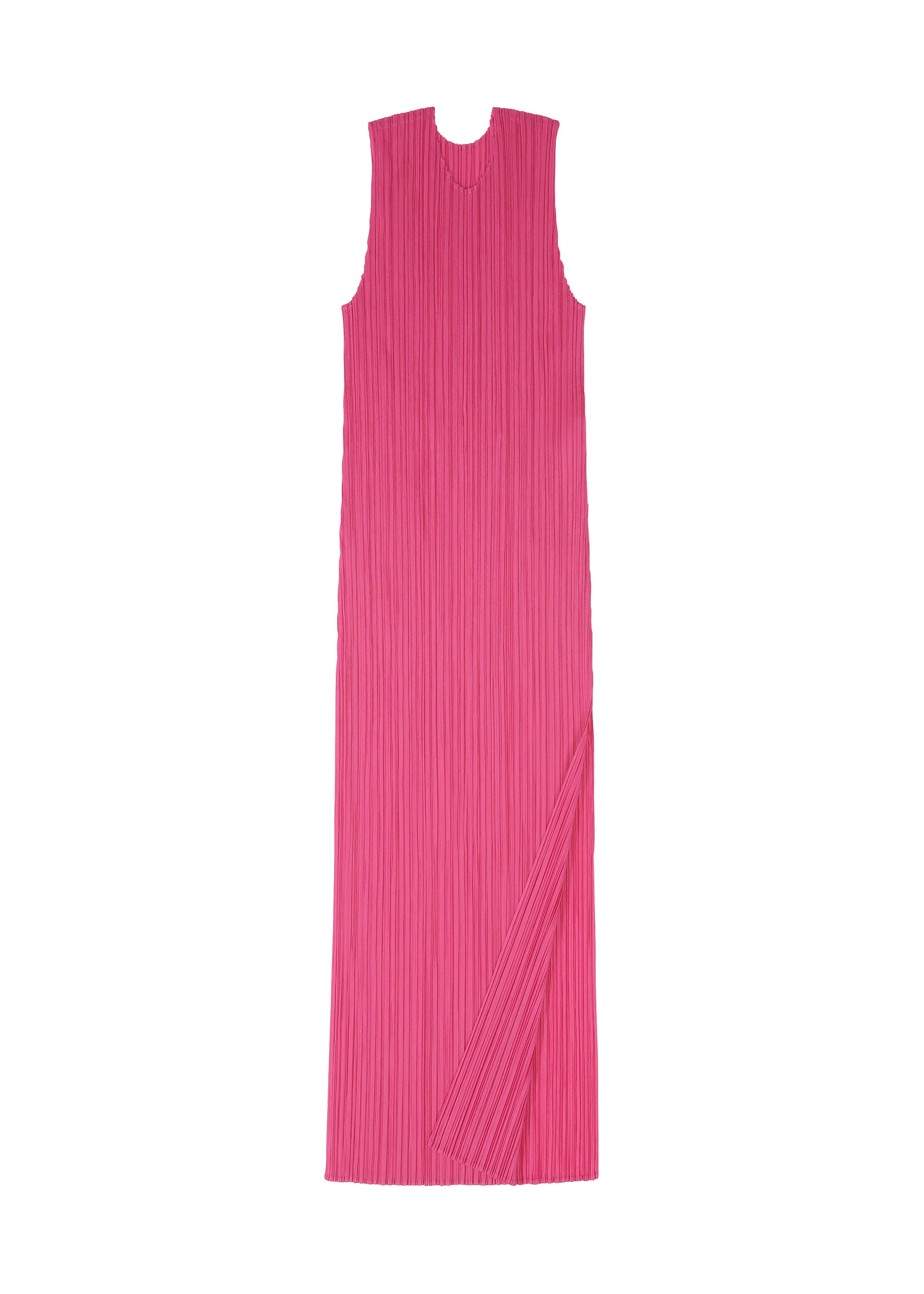 PLEATS PLEASE 総柄 ノースリーブ Aライン ワンピース プリーツプリーズ PLEATS PLEASE ノースリーブワンピース 総柄