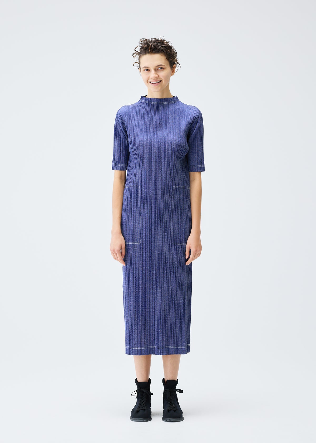 COTTON DENIM、ウィメンズ_ワンピース、着用画像1