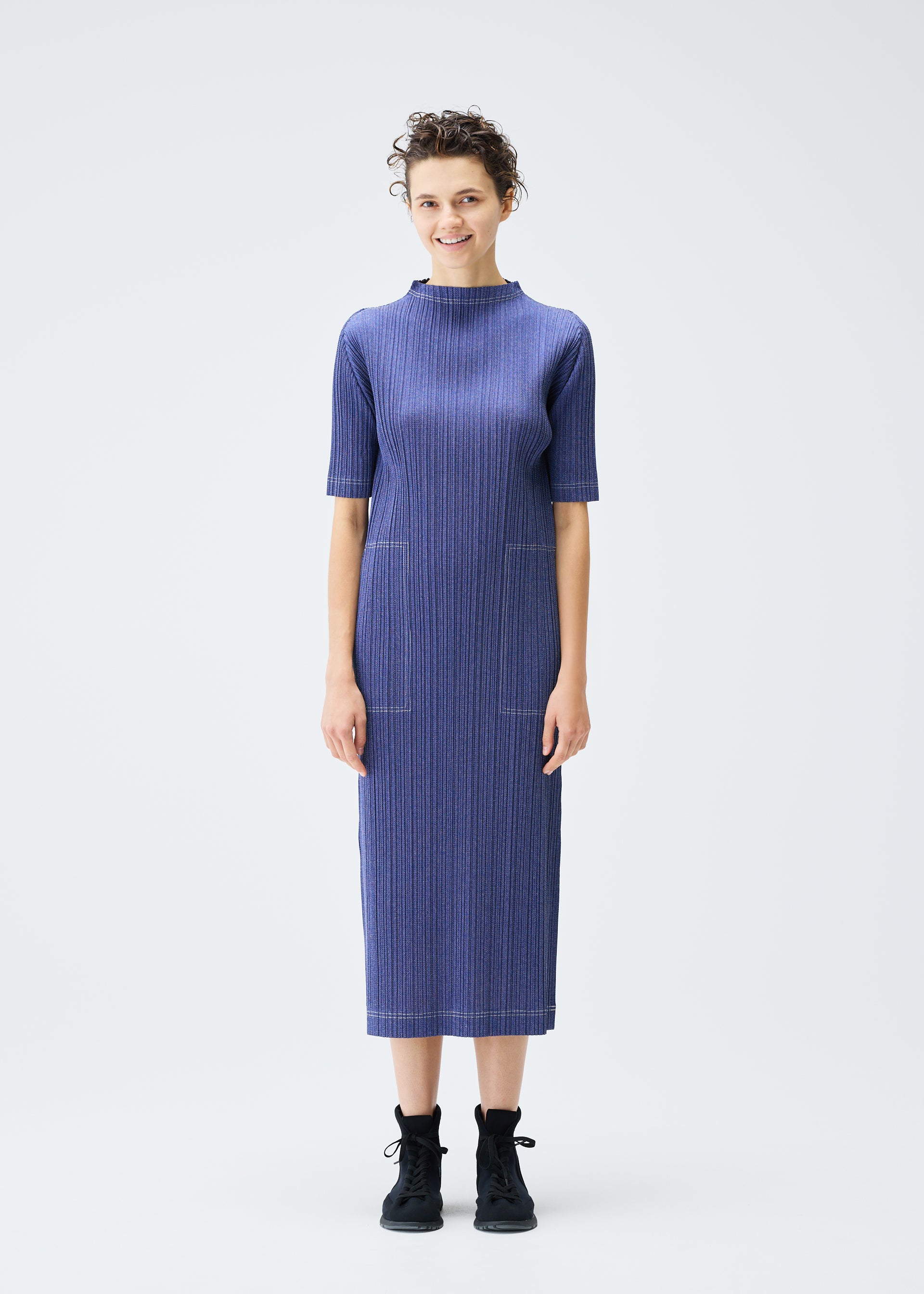 COTTON DENIM、ウィメンズ_ワンピース、着用画像1