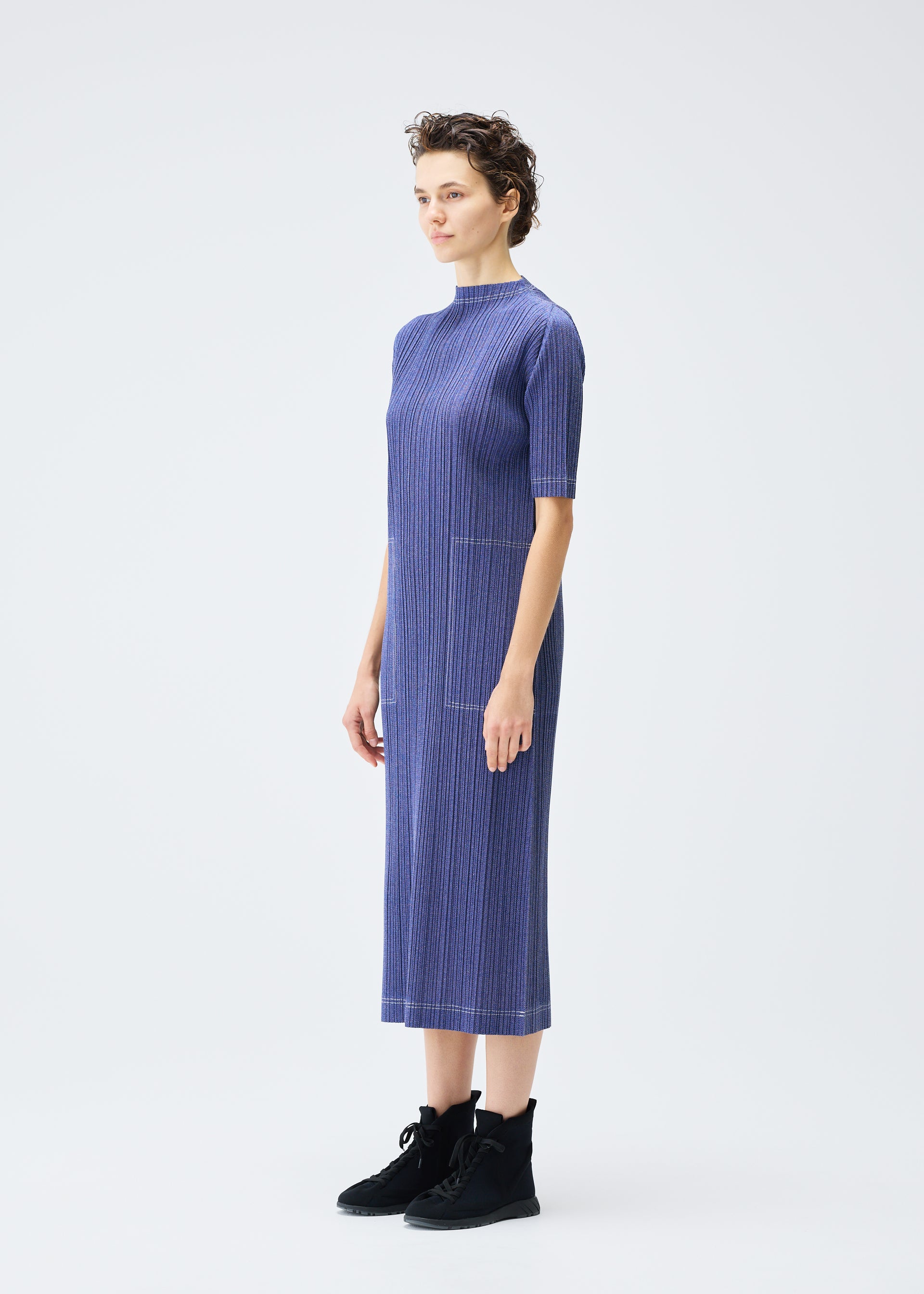 COTTON DENIM、ウィメンズ_ワンピース、着用画像2