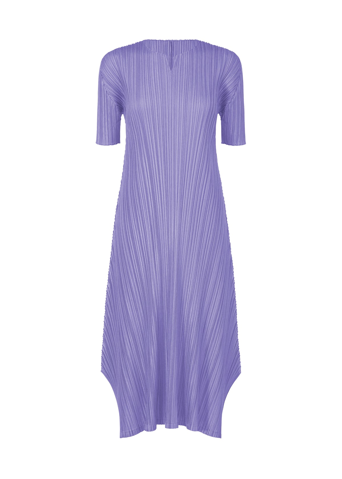 MELLOW PLEATS、ウィメンズ_ワンピース、ブルー