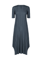 MELLOW PLEATS、ウィメンズ_ワンピース、ネイビー