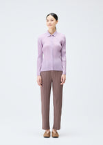PLEATS SHIRT、ウィメンズ_トップス_シャツ、着用画像1