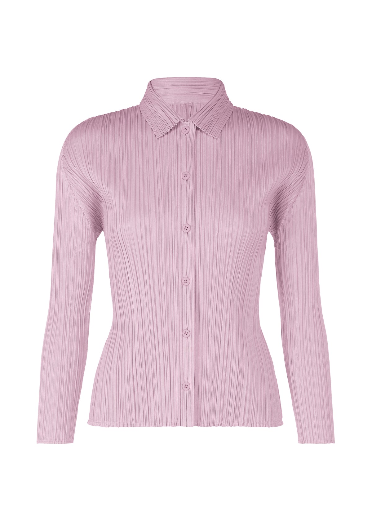 PLEATS SHIRT、ウィメンズ_トップス_シャツ、ピンク