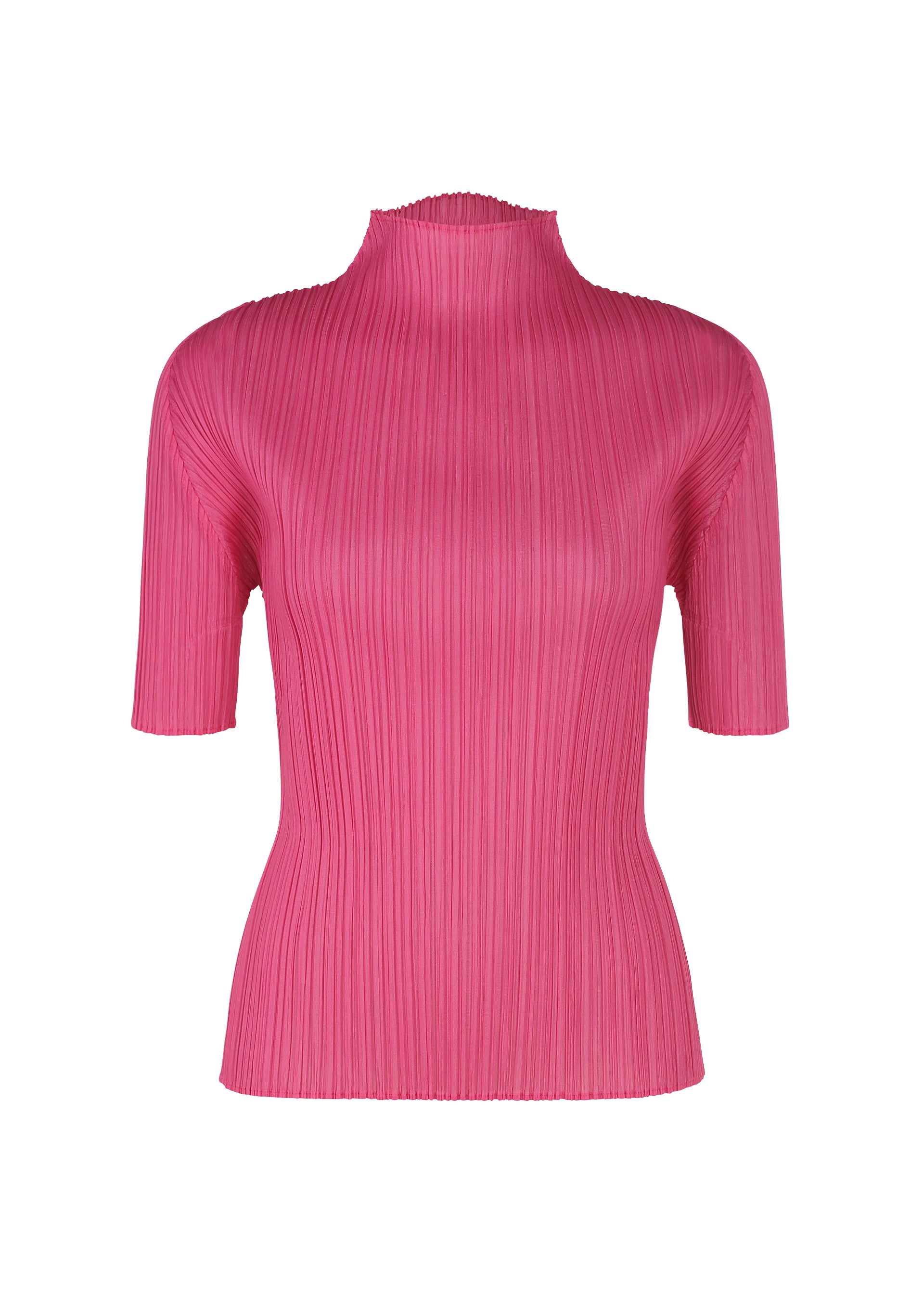 新品　me ISSEY MIYAKE シワ加工ピンク長袖トップス DOLMAN STRETCH PLEATS 1 – isseymiyake.com