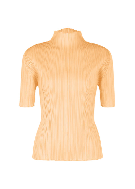 LUCID PLEATS、ウィメンズ_トップス_トップ、オレンジ