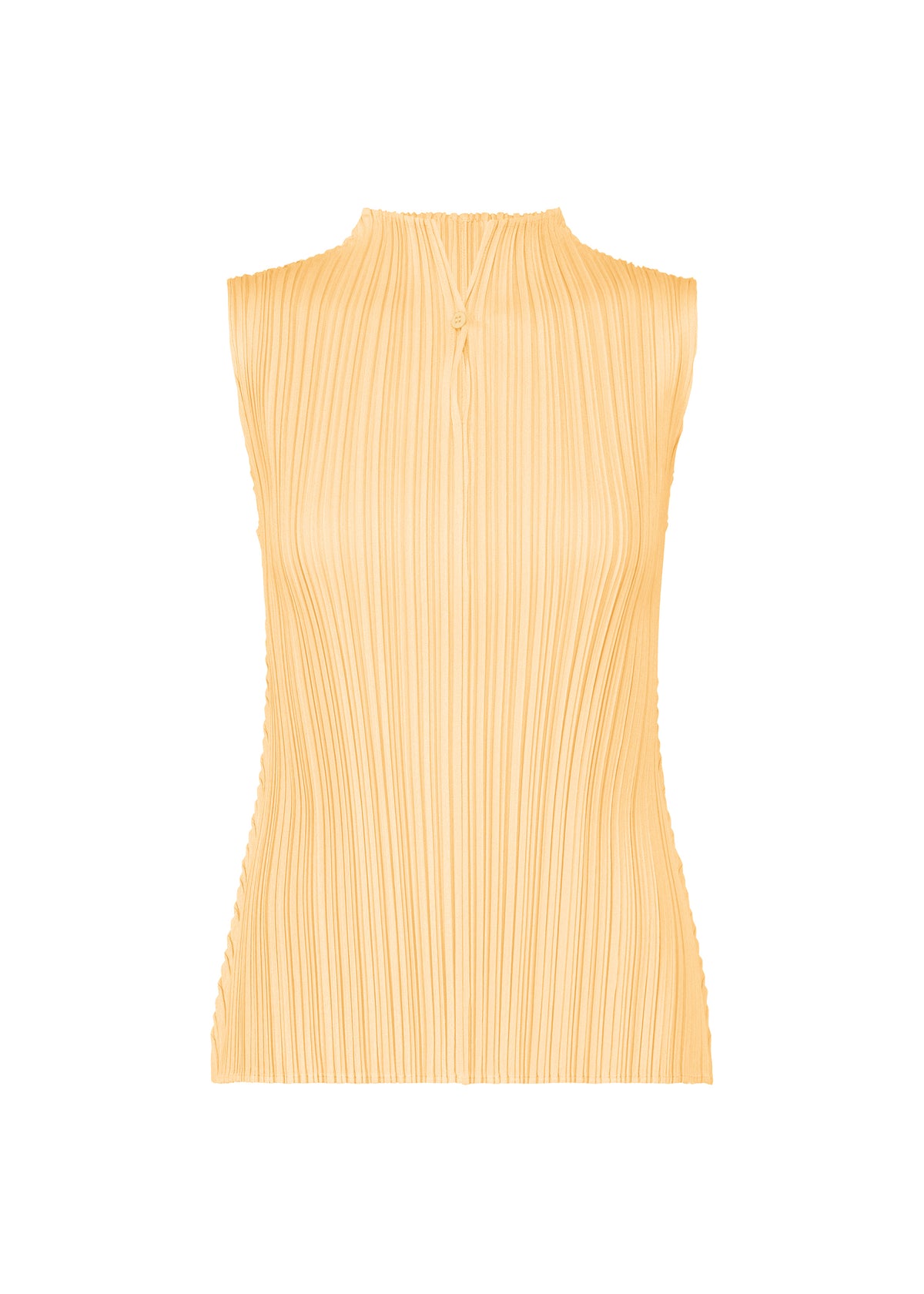 MELLOW PLEATS、ウィメンズ_トップス_トップ、オレンジ