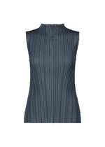 MELLOW PLEATS、ウィメンズ_トップス_トップ、ネイビー