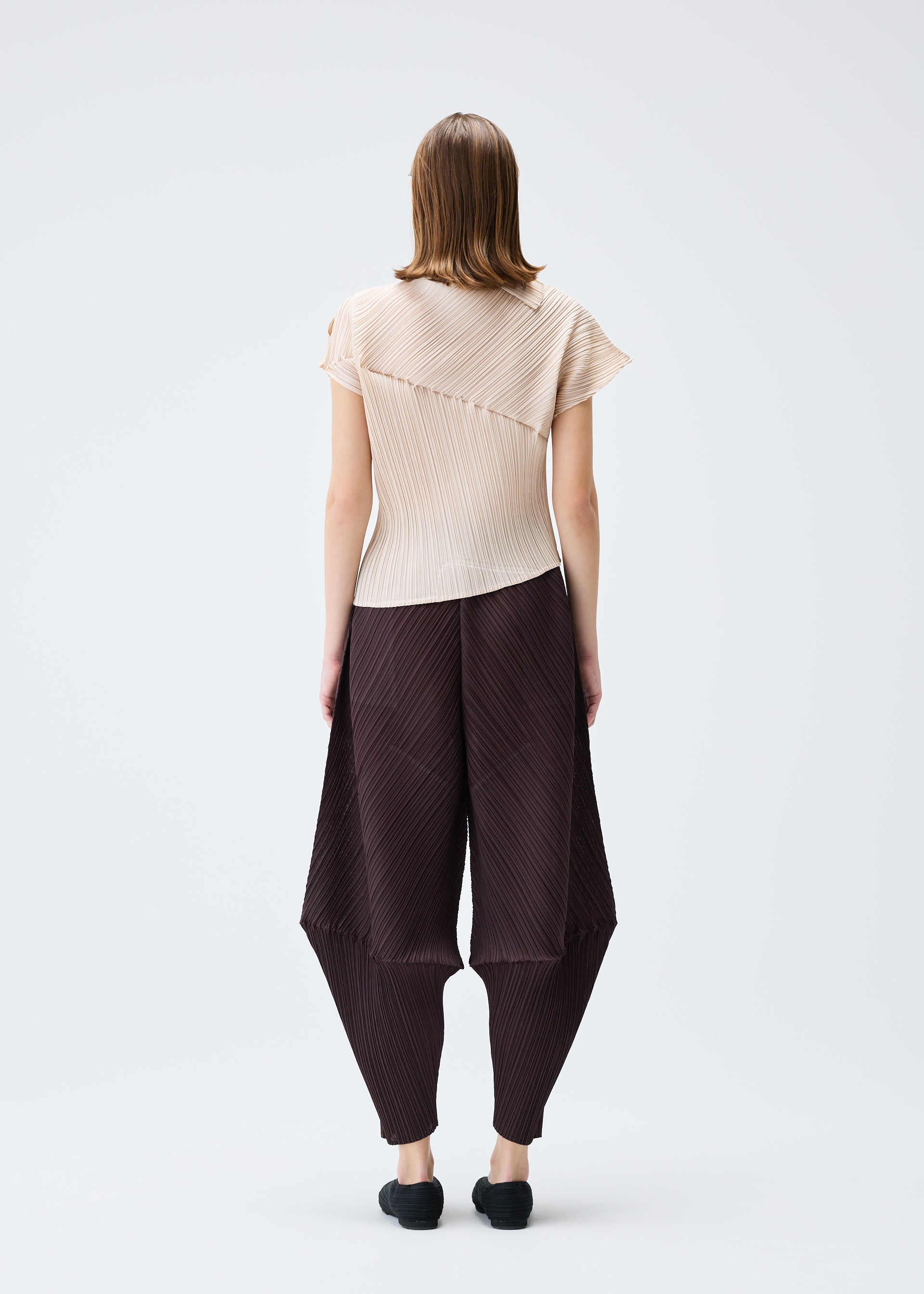 美品 PLEATS PLEASE ISSEY MIYAKE トップス レア 変形 ISSEY MIYAKE - ♪♪ISSEY MIYAKE イッセイミヤケ PLEATS PLEASE