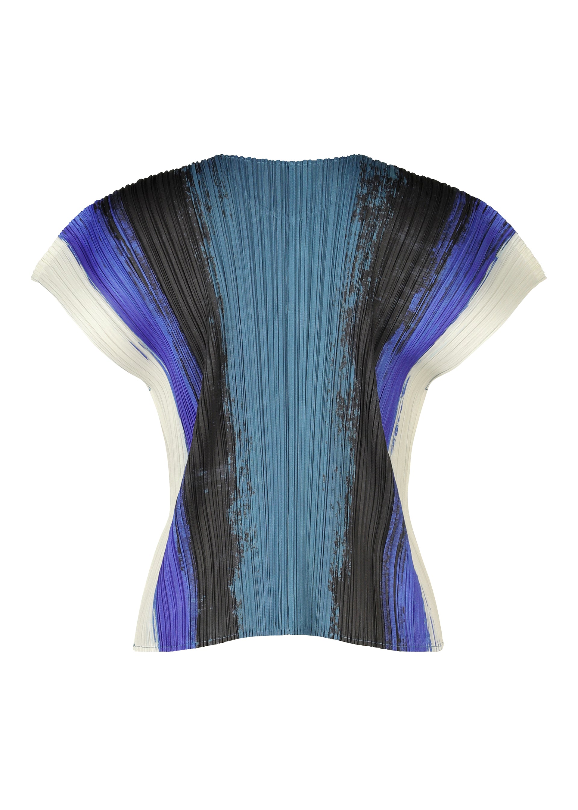 PLEATS PLEASE PP43-JK705-22 WARP 新作 Pleats Please Issey Miyake Warp Pleated Long-Sleeve Top
