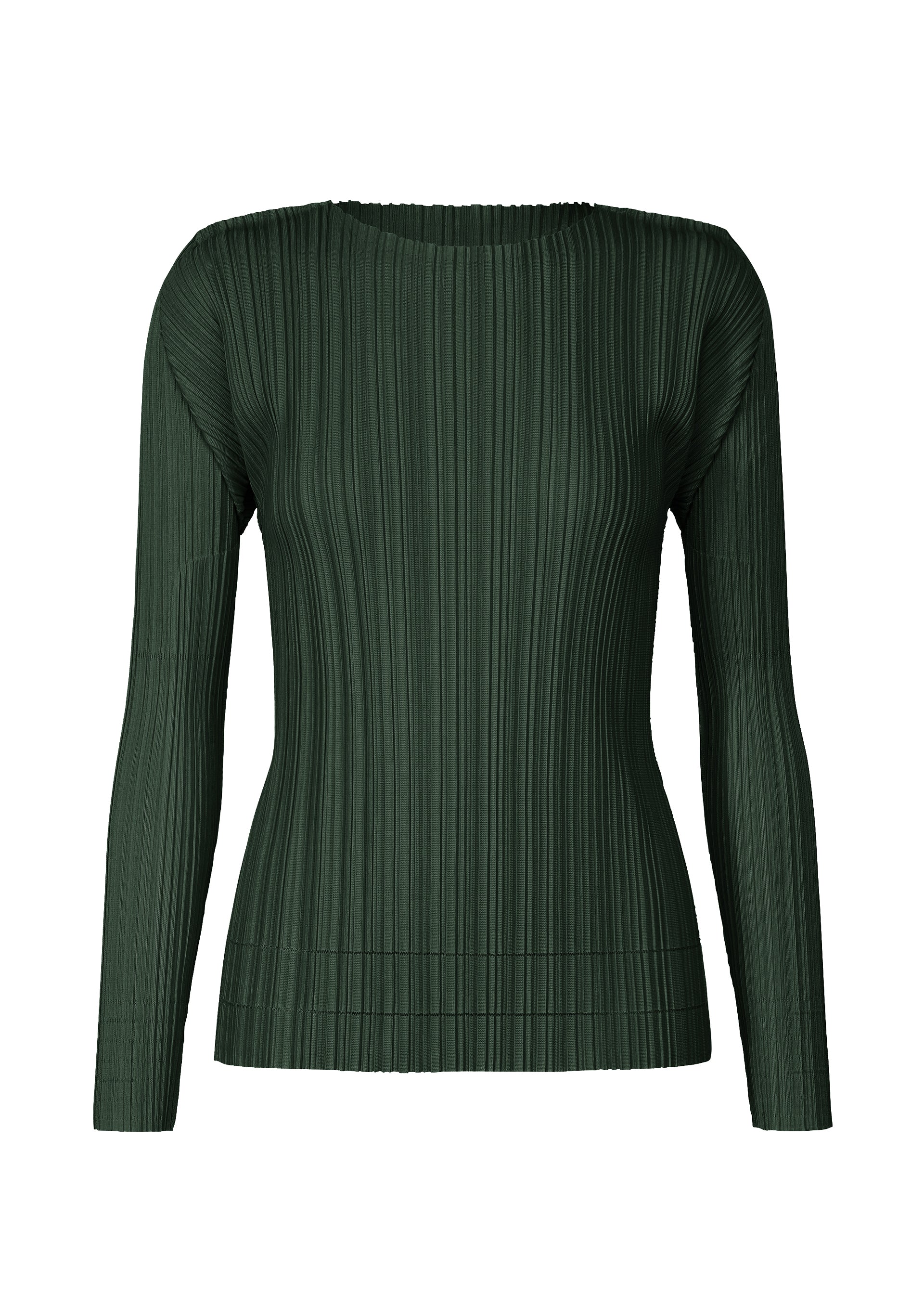 SOFT PLEATS、ウィメンズ_トップス_トップ、カーキ