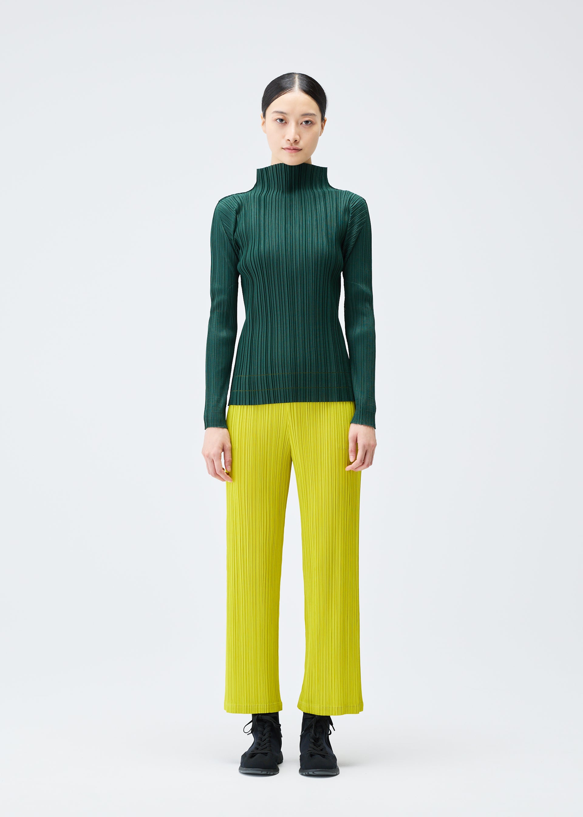 SOFT PLEATS、ウィメンズ_トップス_トップ、着用画像1