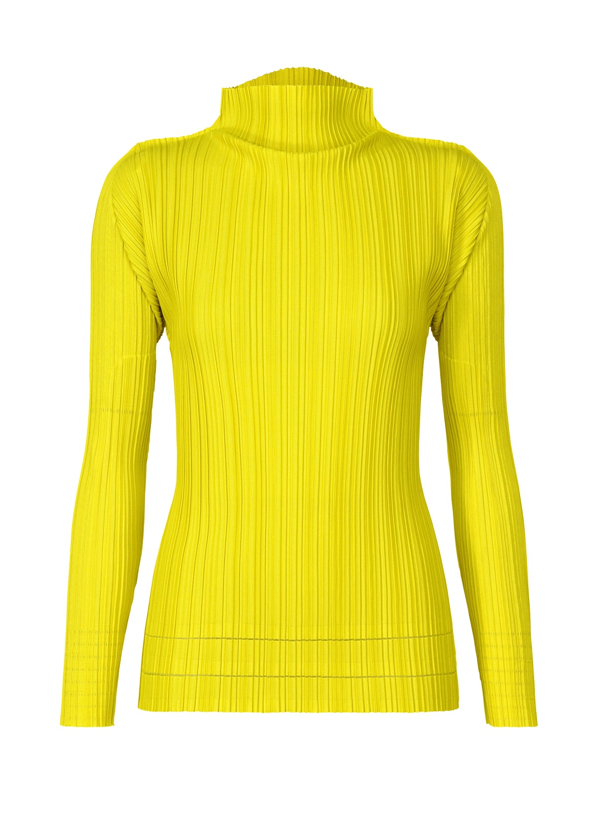SOFT PLEATS、ウィメンズ_トップス_トップ、イエロー